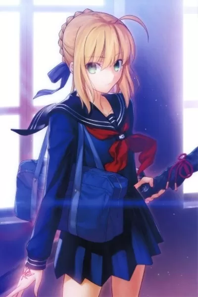Fate/Stay Night: Master Arturia y Servant Shirou Scan